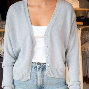 brandy melville periwinkle cardigan